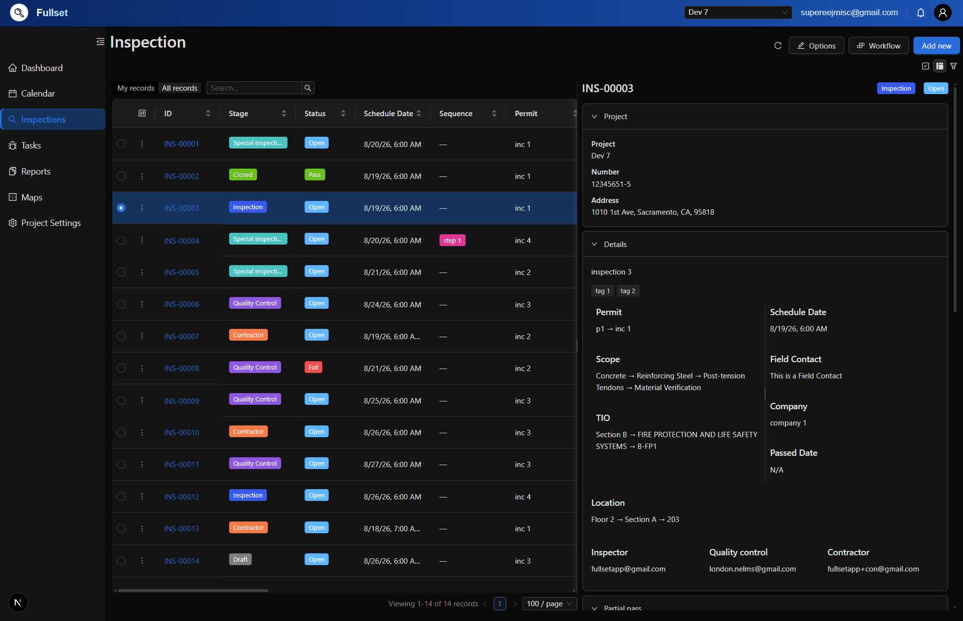 Fullset Workflow